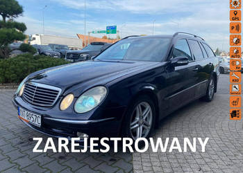Mercedes E 320 automat, stan bdb, xenon, navi, podgrz. fot., rolety, hak,3…