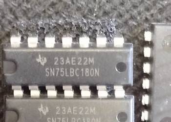 SN75LBC180N dip16 Transceiver RS-485 Interface , Texas Inst.