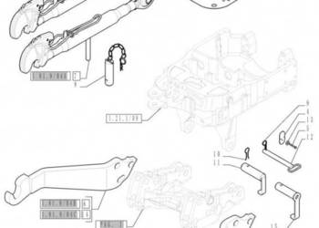 New Holland T6010 T6070 Pokrywa 47057230