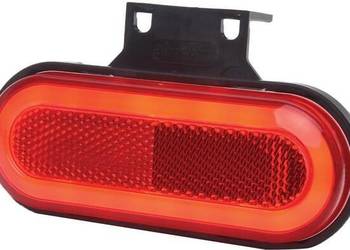 Lampa obrysowa LED, prostokątna, 12-24V, 124x49x20 mm, Kramp LA30154R