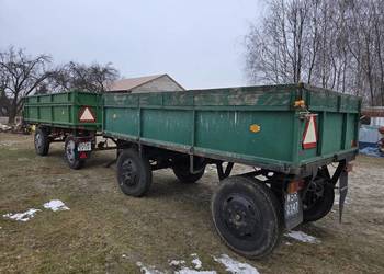 Przyczepa rolnicza Piława Górna 3,5t zarejestrowana transport Złoczew