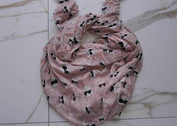 Karl Lagerfeld śliczna chusta apaszka