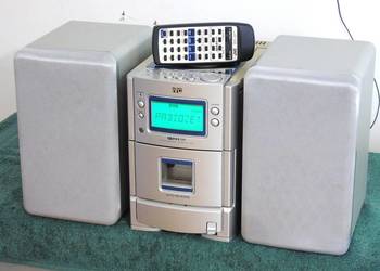 Sprawna wieża JVC UX-T250 pilot kolumny, WYSYŁKA.