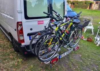 Bagażnik Rowerowy EUFAB na Hak Uchylny 3 Rowery
