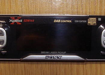 PANEL SONY XPLOD CDX-CA750X