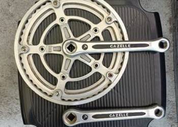 Unikat Korba rowerows Gazele Grawery