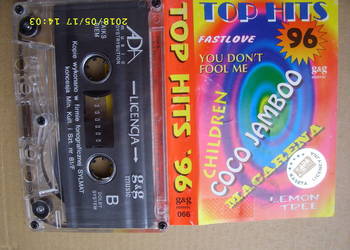+ DANCE kaseta ;TOP HITS ' 96.