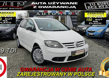 Volkswagen Golf Plus 3 SZT.1.9 TDI 105KM Nowe sprzęgło, opony,GWARANCJA! M…