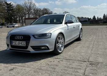 Audi a4b8 lift S-line bogato wyposażona 2.0TDI 177 koni