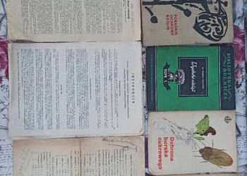 Książki rolnicze z lat 50 i 60, dot. hodowli warzyw i zwierząt