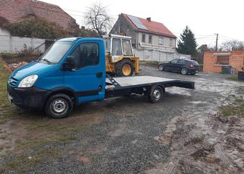 Iveco Daily 3.0 180ps 2009r autolaweta nowy najazd 4.8m hak 3.5t