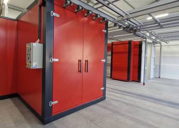 Piec olejowy do lakierni proszkowej Salibol