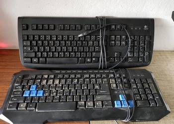 Klawiatury do komputera z przewodem USB 2szt.