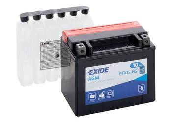 Akumulator motocyklowy 12V/10Ah YTX12-BS EXIDE