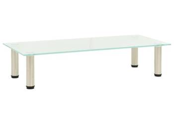 vidaXL Stojak pod TV, 80x35x17 cm, hartowane szkło mrożone(SKU:322765)