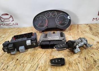 Zestaw Startowy Komputer Licznik Stacyjka  Audi A3 8P 1.9D 03G906021HP