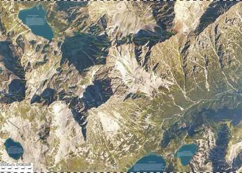Mapa Orla Perć - bardzo dokładna mapa ortofoto