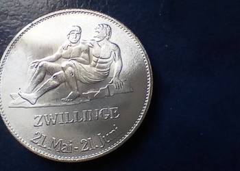 Stare monety Medal Bliźnięta Niemcy