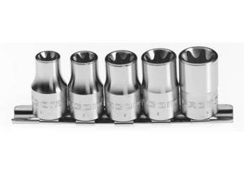 STX.40 - zestaw nasadek 1/2" na szynie, E12 - E20