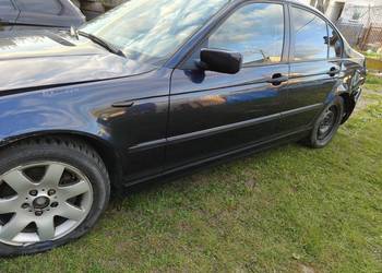 Bmw e46 sedan drzwi lewy przód orientblau metallic