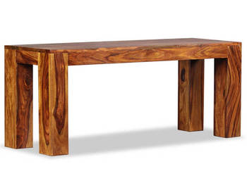 Ława lite drewno sheesham 110 x 35 x 45 cm WM-244352