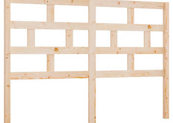 Wezgłowie łóżka 166x4x100 cm lite drewno sosnowe WM-814204
