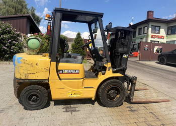 wózek widłowy Caterpillar GP35K 3500kg Triplex 3.80m wersja kontenerowa