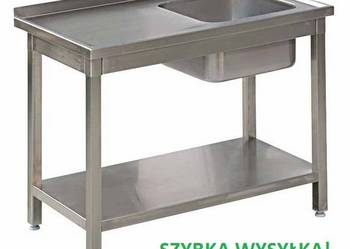 STÓŁ ze ZLEWEM Zlewozmywak Półka 100x60x85 Wysyłka