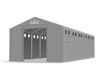 6x12x4m Namiot Handlowy LUX PLUS  z doświetlającymi OUTLET Wyprzedaż