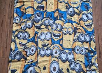 nowy kocyk w minionki wymiary 100x75