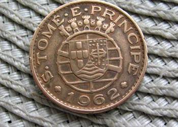 Wyspy Św. Tomasza i Książęca 1 Uscudo 1962r - Kolonia Portugalska