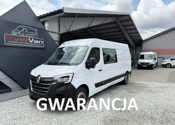 Renault Master max L3H2 7 osobowy brygadówka lift doka 110tys.km!!! pełna …