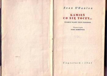 (6008) KAMIEŃ CO SIĘ TOCZY… (ŻYCIORYS WŁASNY NIECO UBARWIONY