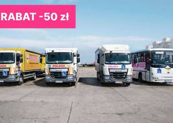 Kurs na przewóz rzeczy Gdańsk rabat 50 zł online!