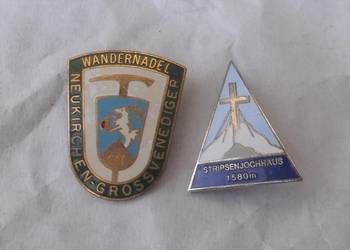 Stare Emaliowane Odznaki Turystyczne .Lata 40
