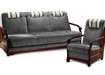 *Jakość i komfort wypoczynku=WIKTORIA - sofa + 2 fotele