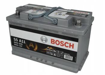 Akumulator Bosch AGM 80 Ah 800 A P+