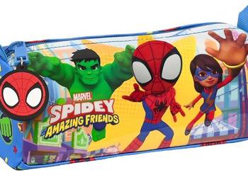Piórnik Szkolny Spidey Pojedyncza Komora na Zamek Hulk Marve