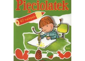 Akademia przedszkolaka. Pięciolatek. 40 nalepek