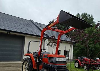 GLOBAL, Mini traktorek japoński Kubota T22D z ładowaczem 4x4,