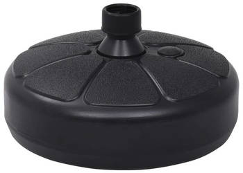 Podstawa do parasola wypełniana wodą/piaskiem 15 L czarna WM-47854