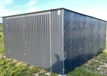 Garaż 4x6 - kolor grafit LEŻAJSK