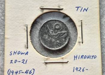 C5) JAPONIA - 5 Sen - 1945 r.