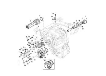 John Deere 9470RX - Pompa RE586666 (Układ hydrauliczny)