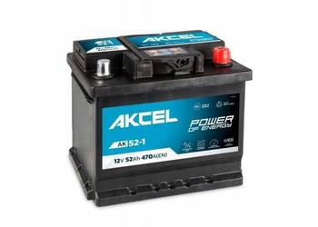 Akumulator Samochodowy AKCEL 12V 52Ah 470A (EN)