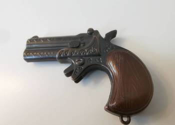 Breloczek Pistolet Derringer Vintage Unikat