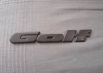 VW Golf znaczek emblemat logo napis