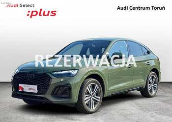 Audi Q5 Sportback MatrixLED_Kamery360_Skóra_20"_S line_PakietCzerń_El.Fote…