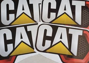 Naklejki na auta samochody maszyny nalepki koparka traktor ciągnik