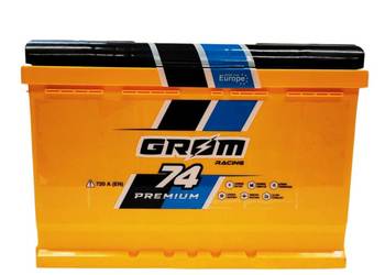 Akumulator 74Ah 680A Grom Racing